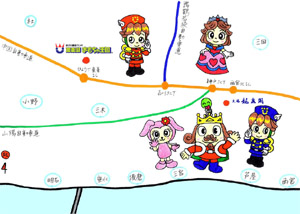 東条湖おもちゃ王国 地図